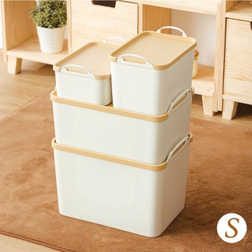 威瑪索 手提附蓋收納儲物整理箱-S