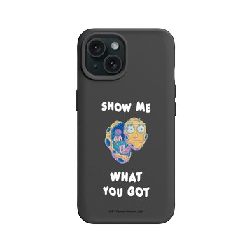 iPhone 15 SolidX 黑 - 瑞克和莫蒂 Rick and Morty - Show Me What You Got