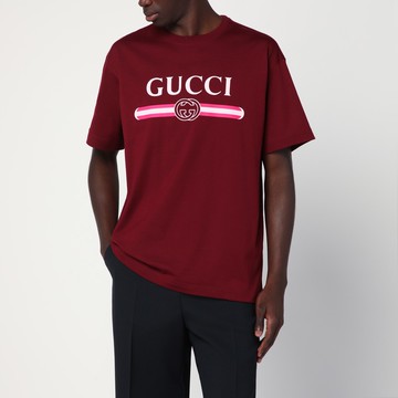 Anchor Red T-shirt with logo print