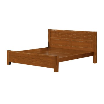 ASSARI-編織實木床頭片(雙人5尺)