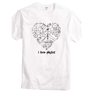 初高中物理學定律公式純棉T恤 青春學霸理科學生勵志舒適印花短袖