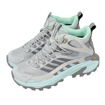 [ACS] Merrell 登山鞋 Moab Speed 2 Mid GTX 女鞋 灰 藍 防水 中筒 ML00004911