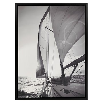 凌躍選畫所 NS_航行 黑框  40 x 30cm