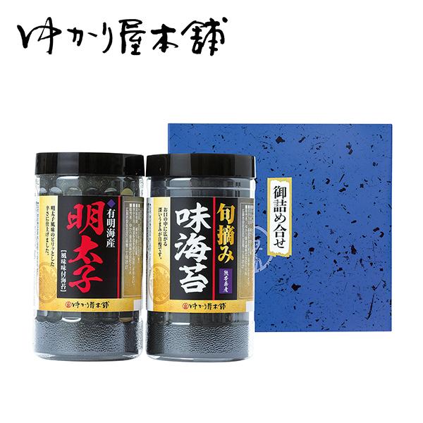 香典返し ゆかり屋本舗 有明海産 明太子風味味海苔セット (YOI-10) 法要 引出物 志 お返し