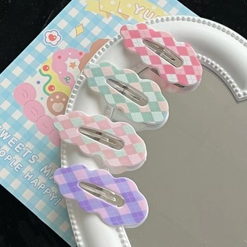 💖台灣現貨💖 可愛卡通雲朵髮夾  甜美可愛BB夾 少女心髮夾 小女孩髮夾 A02