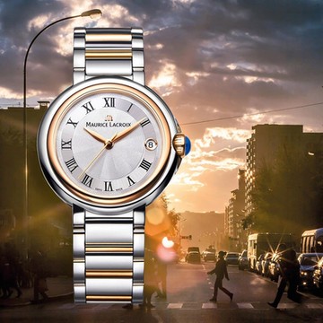 Maurice Lacroix 艾美錶 FIABA 羅馬日期女錶 新年開運 送禮推薦-32mm FA1004-PVP13-110-1