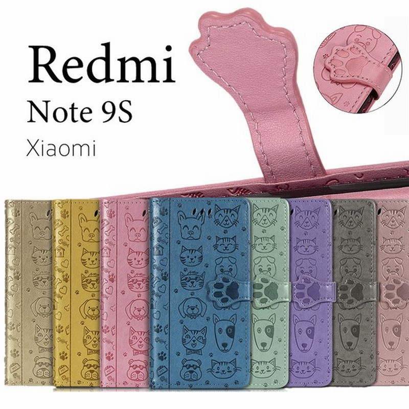 Xiaomi Redmi Note 9s 手帳型ケース レザーxiaomi Redmi Note 9sカバー かわいい猫 スマホケース 手帳 足跡 肉球xiaomi Redmi Note 9sケース 手帳型 通販 Lineポイント最大0 5 Get Lineショッピング