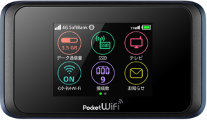 延長用※（レンタル中） Softbank LTE Pocket WiFi LTE 501HW  ソフトババンク