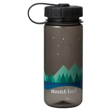 ├登山樂┤日本 mont-bell Print Clear Bottle 0.5L #2 水瓶灰 # 1134224GY