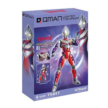 任選 QMAN 超人力霸王 迪迦QM30124 Keeppley 公司貨