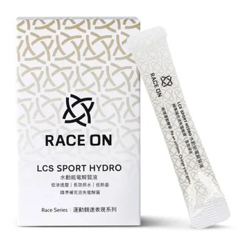 【Race On銳速】【科學保水】水動能電解質液 12包/盒  **贈送 Tryall 分離乳清隨手包乙包