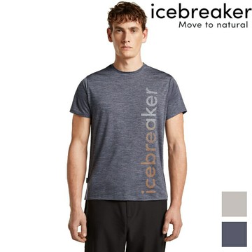 Icebreaker Sphere Cool-Lite 男款 圓領短袖上衣-125 漸層LOGO 0A57F8
