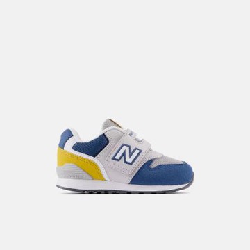 NEW BALANCE NB 運動鞋 童鞋 小童 兒童 魔鬼氈 灰黃藍 IZ996TF3-W楦