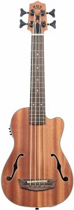 KALA カラ UBass ユーベース ウクレレベース Journeyman マホガニーボディ ラウンドワウンド弦仕様 ナチュラル UBASS-JYMNFS20_06【送料