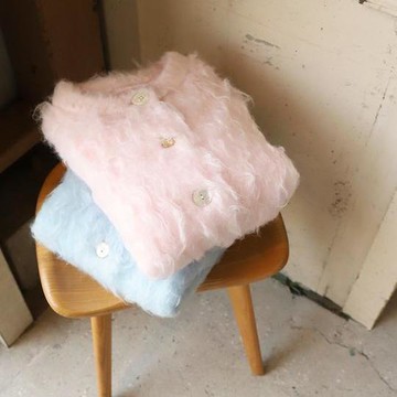 FREAK'S STORE 多款紐扣長毛針織開衫