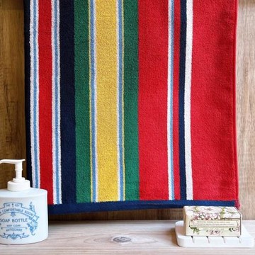 外貿精品出口工藝日本馬球標條紋全棉浴巾純棉洗澡巾吸水親膚耐用