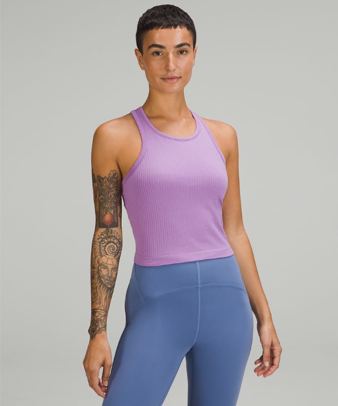 lululemon – Women's Ebb to Street Cropped Racerback Tank Top