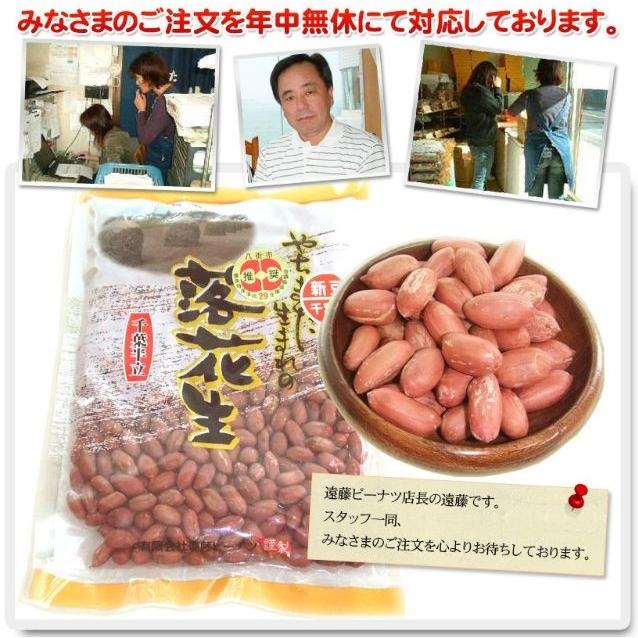 2023年度産 新豆 味付落花生（千葉半立）400g 千葉県八街産落花生