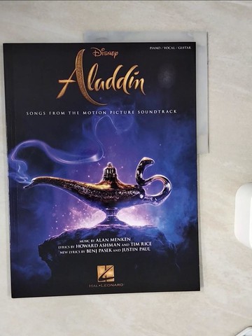 【書寶二手書T5／音樂_ZXY】Aladdin ─ Songs from the Motion Picture Soundtrack_Alan Menken (COP)