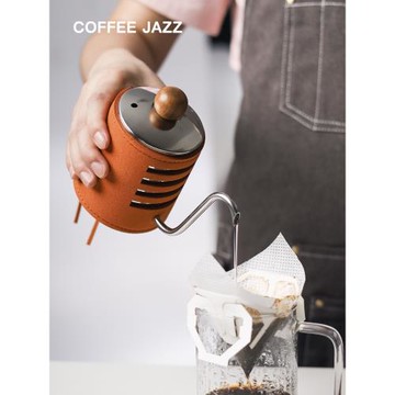COFFEE JAZZ 無柄手沖壺長嘴壺掛耳咖啡細口壺迷你過濾壺不銹鋼壺