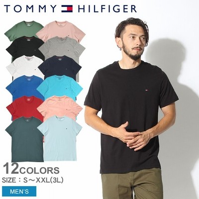Tommy Hilfiger Tommy Hilfiger トミーヒルフィガー Tシャツ 半袖 Usモデル 大きいサイズ対応 メンズ 通販 Lineポイント最大get Lineショッピング