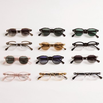 Vatic  John 自由選 波士頓鏡框 復古外掛式墨鏡 板材鏡框 全香檳框