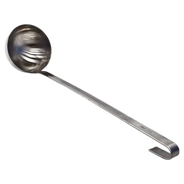 Pujadas S.T 圓湯杓  42 x 12cm  銀色  1支