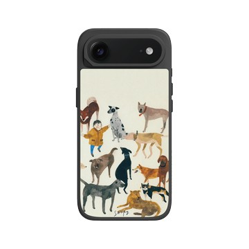 iPhone Air SolidX 黑 - Soupy Tang 湯舒皮 - Dogs