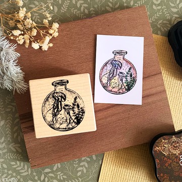 楓木印章-水母罐 FT-4230