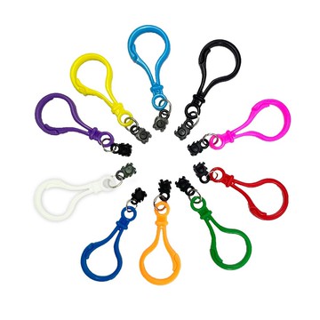 韓國 Color Story - 免燙拼豆配件-10mm扣環10入(黑)