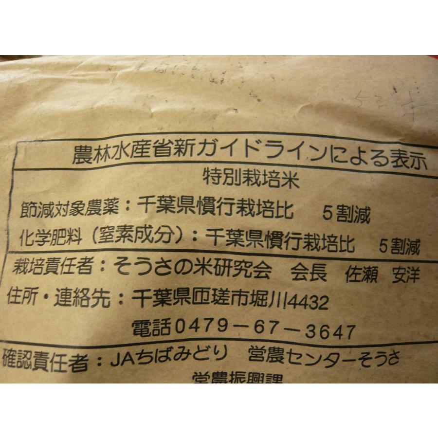 千葉県産　匝瑳の舞　玄米　30kg(精米無料)　送料無料　※北海道、沖縄はプラス送料かかります。