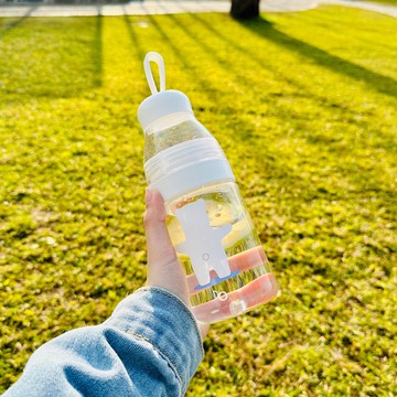 jaanlife d-circle Baylor 透明 tritan 環保水瓶 北極熊