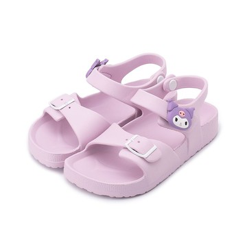 酷洛米 魔鬼氈涼鞋 紫 中童鞋