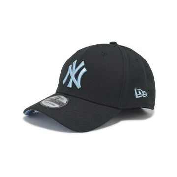 New Era 棒球帽 3930 Sky Blue Black 紐約洋基 全封式 帽子 NE60747559
