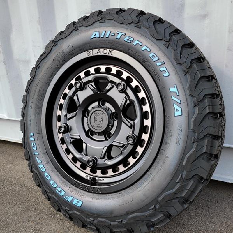 ◇新品ホイール+BFグッドリッチ225/70R16セット　ジムニー指定場所までとりにうかがったら