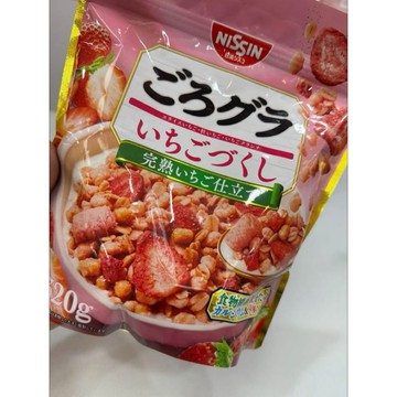 日清草莓綜合水果穀物麥片-香甜草莓風味