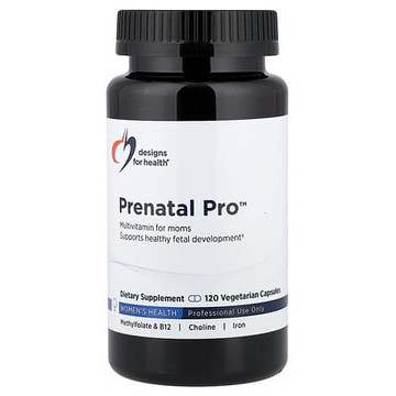 Designs For Health, Prenatal Pro™，120 粒素食膠囊