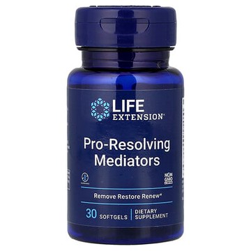 Life Extension, 促消退介質，30 粒軟凝膠