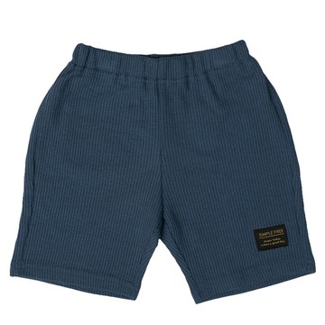 akachan honpo - 短褲-華夫格-深 藍色 (90cm)