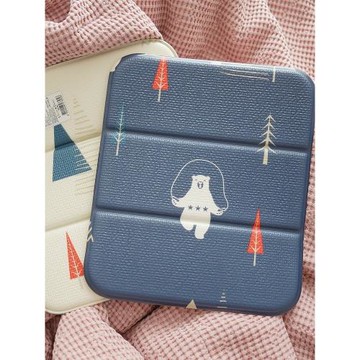 韓國進口小熊防潮墊運動會可折疊坐墊方便攜帶洗澡墊防水隔涼墊