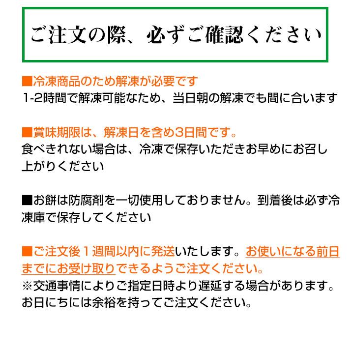 紅白餅 お配り用 10セット入 お正月 年末年始 記念品 景品 催事 配りもち 福岡県産 冷凍