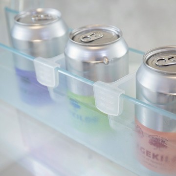 【UDiLiFE】 生活大師 藏鮮 冰箱小物掛式隔板 4入 冰箱分隔板 分隔收納板 收納盒分隔板 冰箱側門卡扣 分隔層板