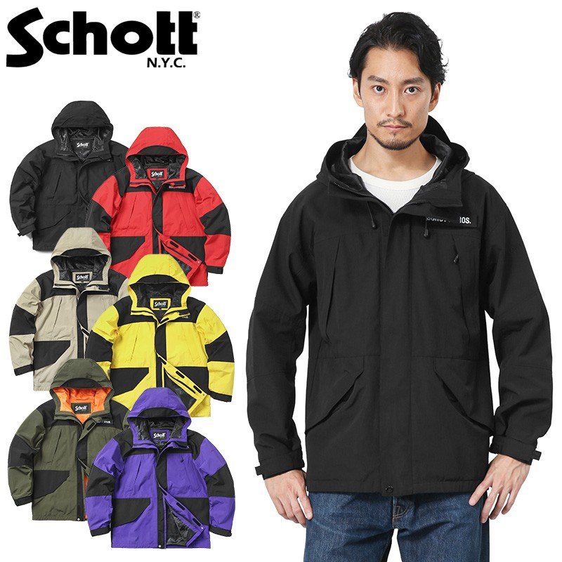 Schott ショット 2tone フィールドパーカ マウンテンパーカー ジャンパー アウター アウトドア ブランド クーポン対象外 T 通販 Lineポイント最大0 5 Get Lineショッピング