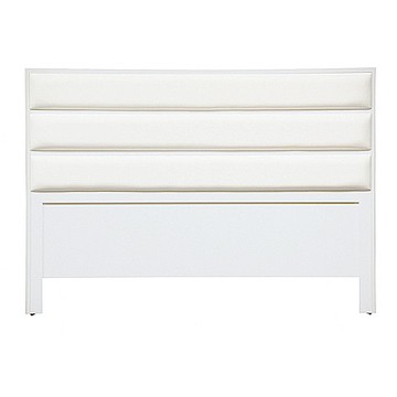AS DESIGN雅司家具-諾亞5尺白色床頭片-154.5x5x108cm