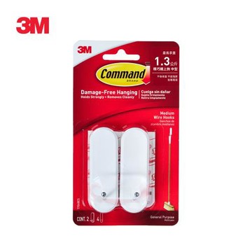 3M 17068ES 無痕精巧鐵上鉤-中型