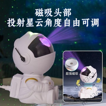 【滿99出貨+發票】電子發票 星空投影燈 臥室燈飾 太空人燈 小夜燈 氛圍燈 星星裝飾