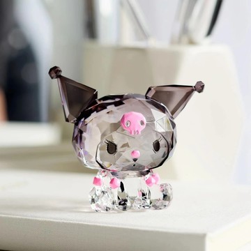 【超萌行銷】Enesco精品雕塑 Sanrio 三麗鷗 酷洛米透明居家擺飾 EN40388
