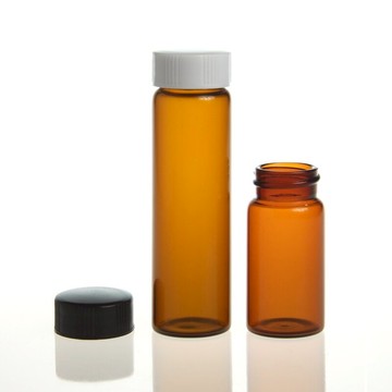 《實驗室耗材專賣》ALWSCI 20ml 茶色儲存瓶 27.5×57mm 螺牙24-400 100pcs/pk 實驗儀器 玻璃製品 試藥瓶 樣品瓶 儲存瓶