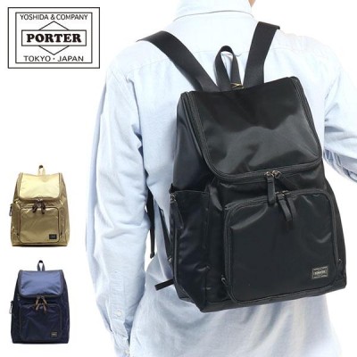 美品 ポーター プラン リュックサック  ブラック PORTER PLAN