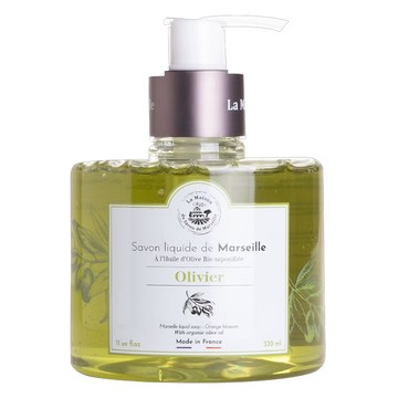 La Maison du Savon de Marseille 馬賽皂之家 純淨橄欖古法液體馬賽皂 全身清潔 成分單純  330ml  1瓶